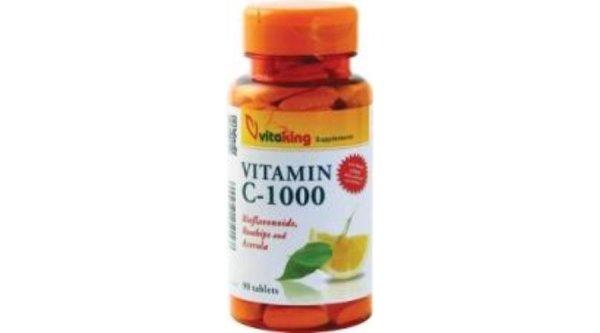 Vitaking c-vitamin 1000mg bioflavin+acerola+csipkebogyó tabl 90 db