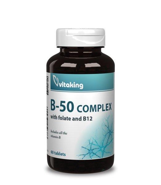 VITAKING B-50 COMPLEX VITAMIN KAPSZ.60 db