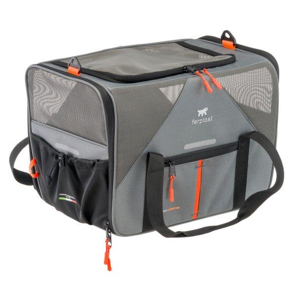 Ferplast Voyager Carrier 350 Grey szállító táska 45x30x33cm (85734321)