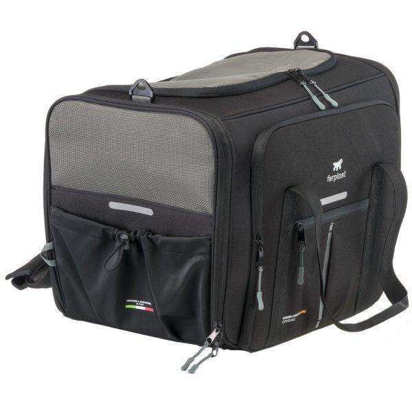 Ferplast Voyager Carrier 450 Pro Black szállító táska 50x39x39cm (85734517)