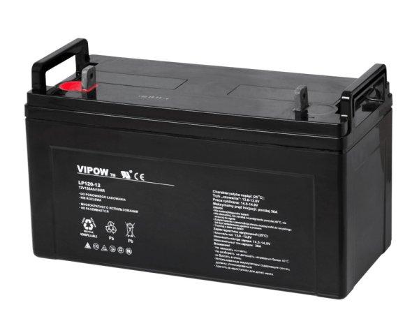 VIPOW 12 V / 120Ah akkumulátor