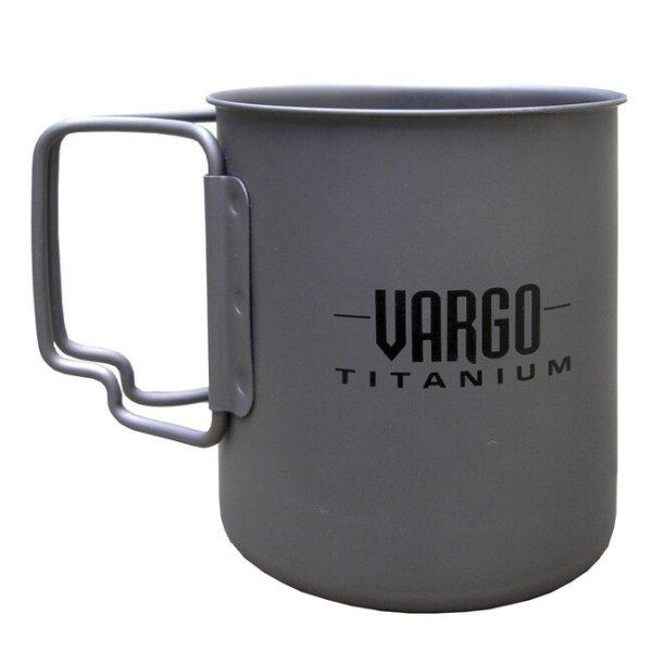 Vargo MI Travel Mug Titanium Travel Mug ' 450 ml