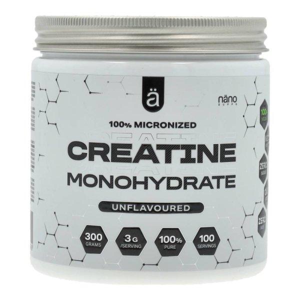 NANO SUPPS CREATINE MONOHYD. NATÚR 300G