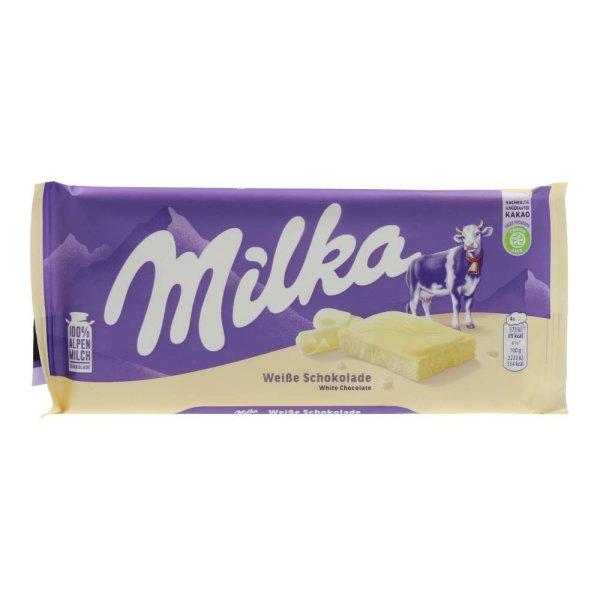 MILKA FEHÉRCSOKI 100G