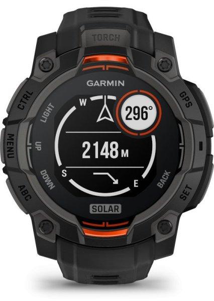 Garmin Instinct 3 45mm Solar Black with Black Band