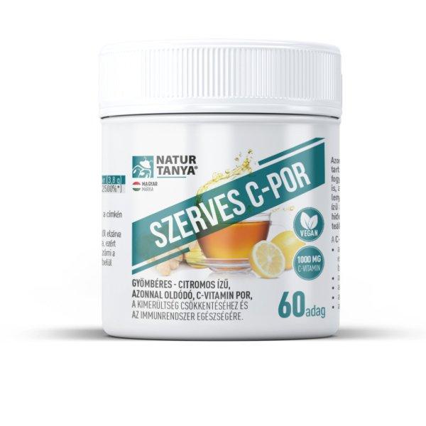 Natur Tanya szerves c-vitamin por 60adag 114 g