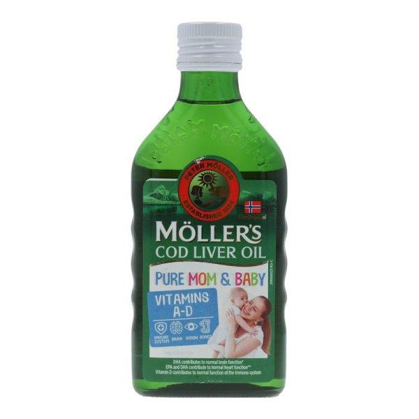 MÖLLERS TŐKEHALMÁJ OLAJ MOM-BABY 250ML