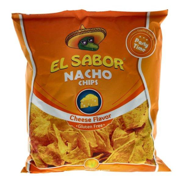 EL SABOR NACHOS CHIPS SAJTOS GM. 220G