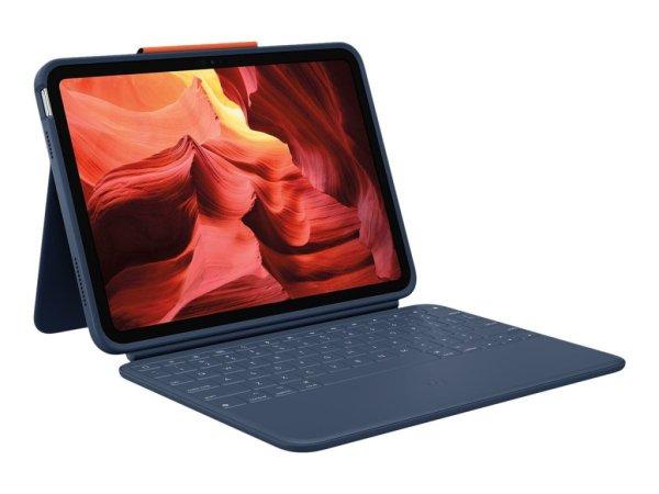 Logitech Rugged Combo 4 Keyboard and Folio Case Classic Blue