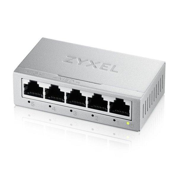 ZyXEL GS105B v5 5port Gigabit LAN nem menedzselhető asztali Switch