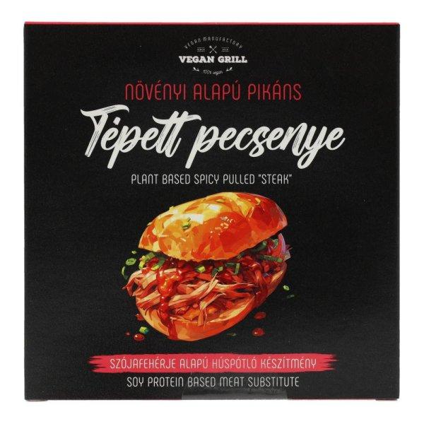 VEGAN GRILL VEGÁN TÉPETT PIKÁNS 150G