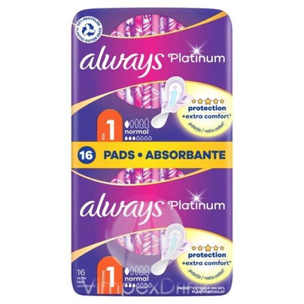 Always Intim betét Ultra Plat. Normal 16db