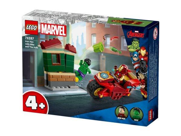 LEGO Super Heroes 76287 Vasember motorral és hulk