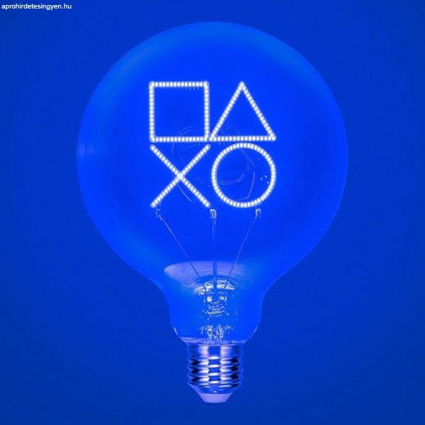 Playstation LED neon izzó formájú hangulatvilágítás