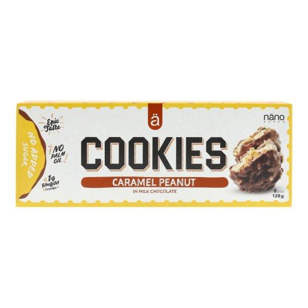 NANO SUPPS COOKIES MOGYORÓ-KARAMELL 128G