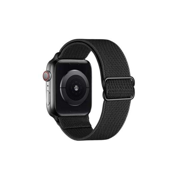 XPRO™ Apple Watch szövet körpánt Fekete Apple Watch 38mm / 40mm / 41mm /
42mm (S10) készülékhez