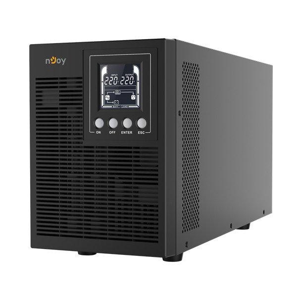 NJOY Szünetmentes ECHO PRO 2000, 2000VA, 1600W, Online, LCD display