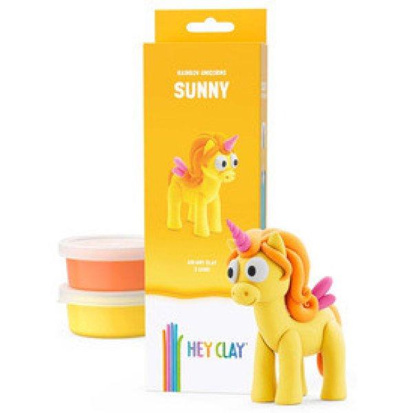 Hey Clay Figura Unikornis Sárga Sunny