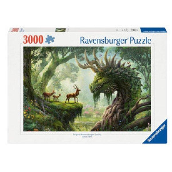 Puzzle 3000 db - Erdei sárkány