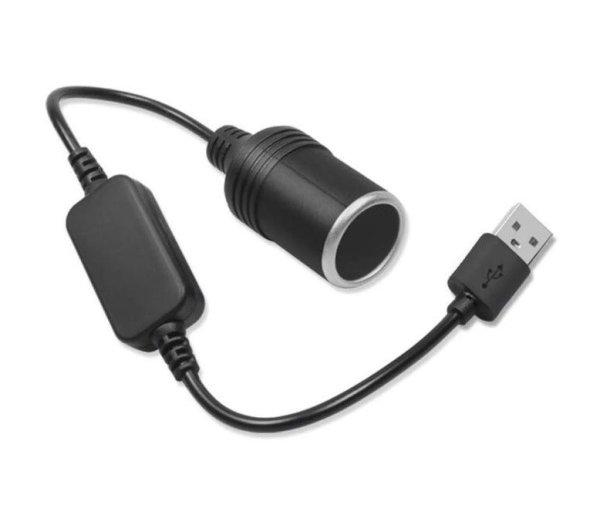 USB átalakító szivargyújtó aljzatra 12V