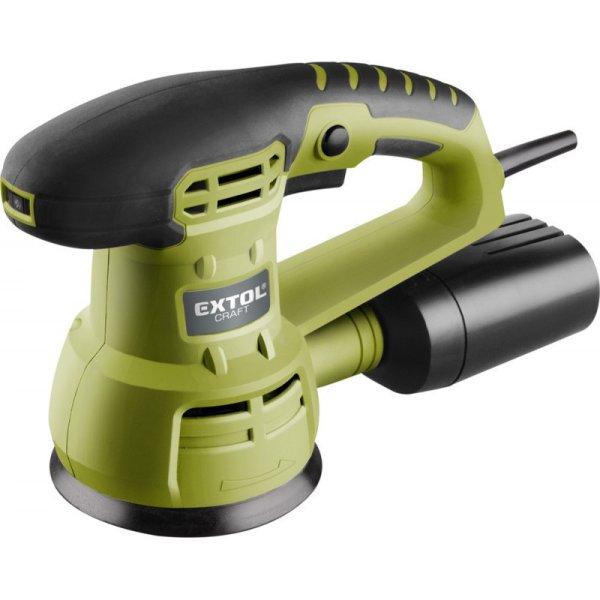 EXTOL CRAFT rotációs (excentrikus) csiszológép 430W; átmérő:125mm,
ford.:5000-13000