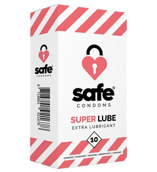 SAFE - Condoms with Extra Lubricant Superlube 10 pcs