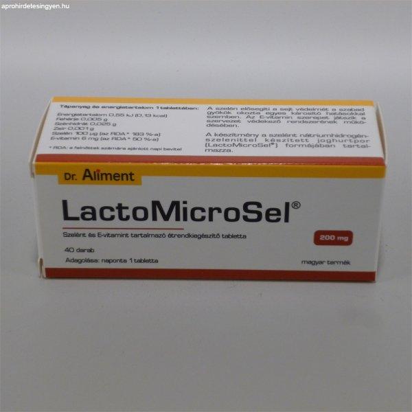 Dr.aliment lactomicrosel tabletta 40 db