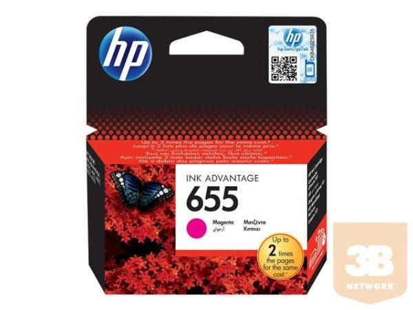 HP 655 magenta tintapatron