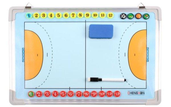 Kézilabda taktikai tábla, mágneses
