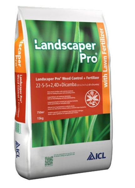 Landscaper Pro Weed Control 15kg (műtrágya)
22+05+05+2,4D+Dicamba,gyomelfojtós,gyomirtós