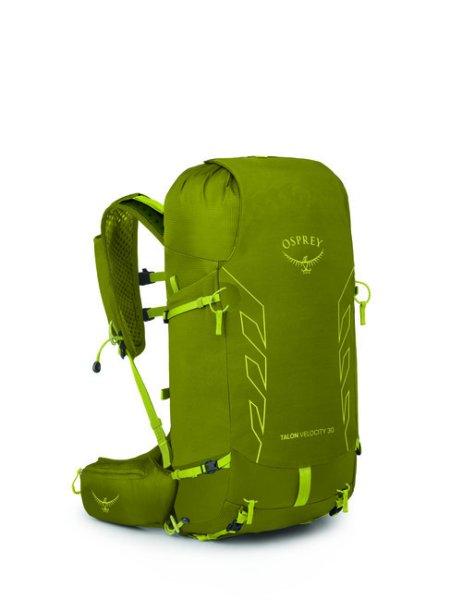 OSPREY túra hátizsák TALON VELOCITY 30,  matcha green/lemongrass