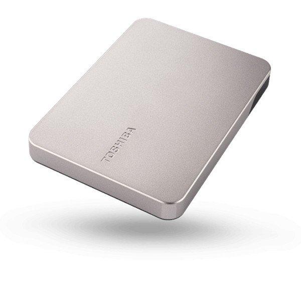 Toshiba Külső HDD 2.5" - 4TB Canvio Flex Ezüst (USB3.2 Gen 1. (USB-A,
USB Type-C; ~5Gbps; exFAT+; Mac kompatibilis)