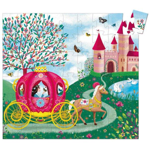 Djeco Formadobozos puzzle - Elise hintója