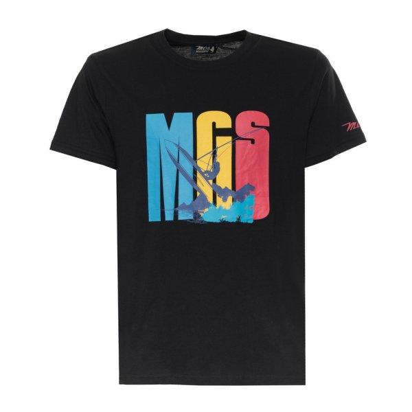 MCS Férfi Tricou X073_10BTS003-L2301_BLACK MOST 25550 HELYETT 10037 Ft-ért!