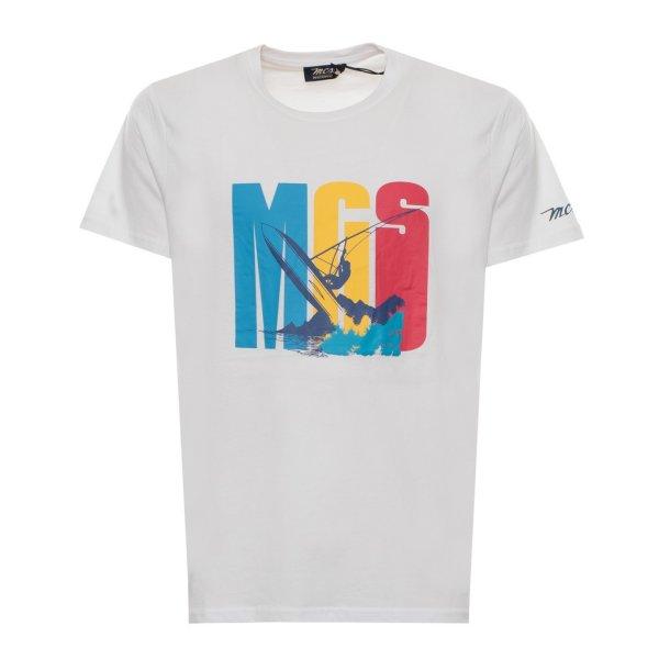 MCS Férfi Tricou X073_10BTS003-L2301_WHITE MOST 25550 HELYETT 10037 Ft-ért!