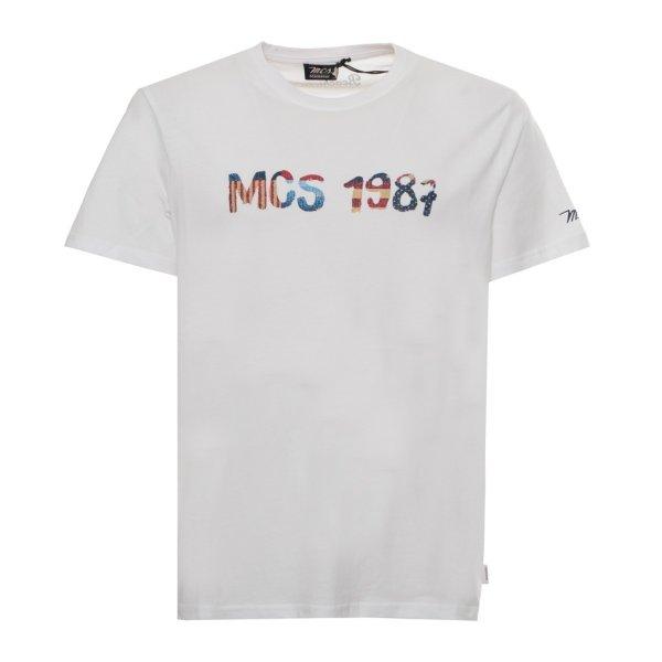 MCS Férfi Tricou X073_10BTS002-L2301_WHITE MOST 23950 HELYETT 10037 Ft-ért!