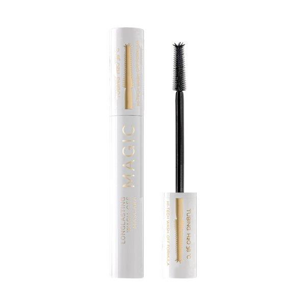 Dermacol Hosszantartó szempillaspirál Longlasting Magic (Wash-Off
Mascara) 12,6 ml Black