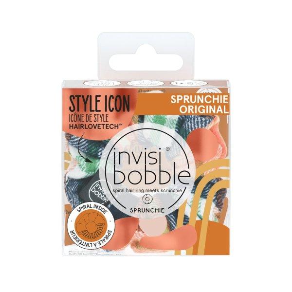 Invisibobble Hajgumi Sprunchie Fall in Love Channel the Flannel