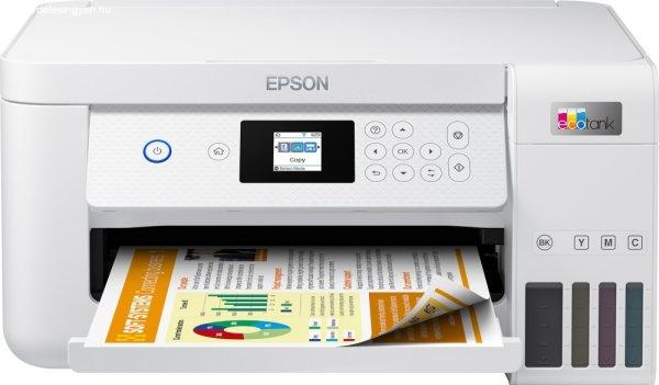 Epson EcoTank L4266 multifunkciós, wifis, hálózati SZÍNES TINTASUGARAS
nyomtató►(Színes, Tintasugaras, A4-es, multifunkciós, WiFi-s)