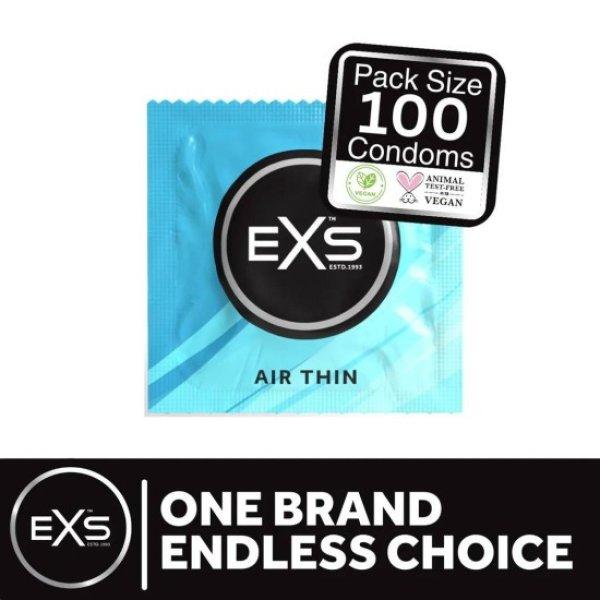 EXS Air Thin - vékony óvszer (100 db)