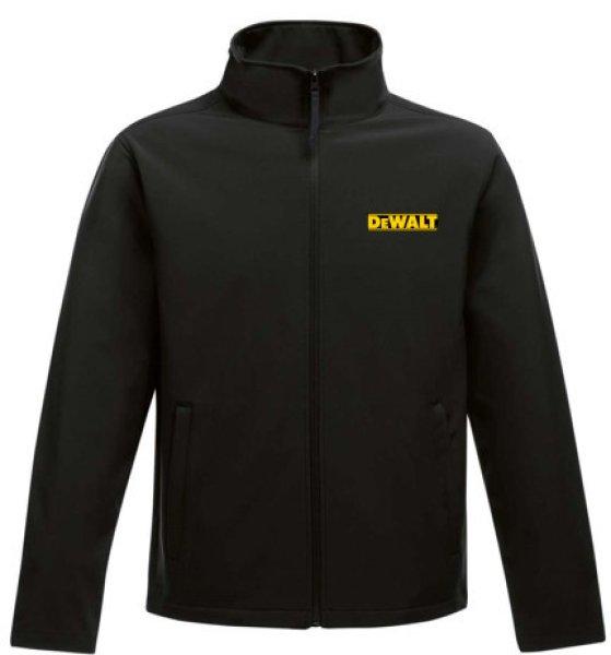 DeWALT - polar & softshell kabát, fekete - XXXL 