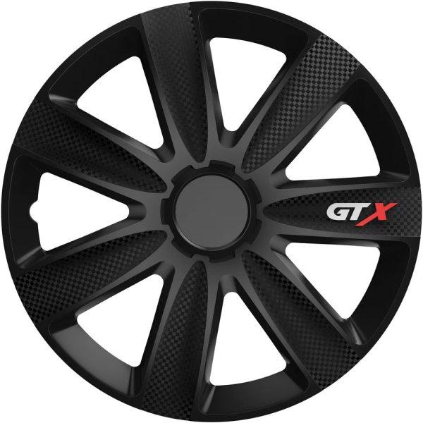 Dísztárcsa (16) GTX carbon-black 4db-os garnitúra