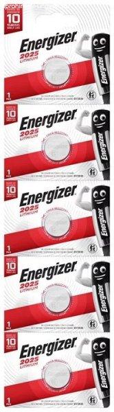 Energizer CR2025 lithium gombelem KIOSK 3V bl/5
