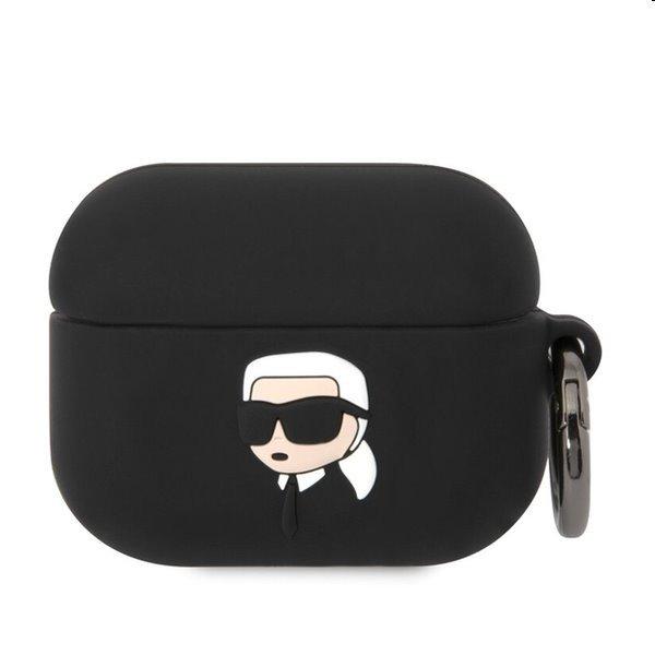 Karl Lagerfeld 3D Logo NFT Karl Head szilikontok Apple AirPods Pro számára,
fekete