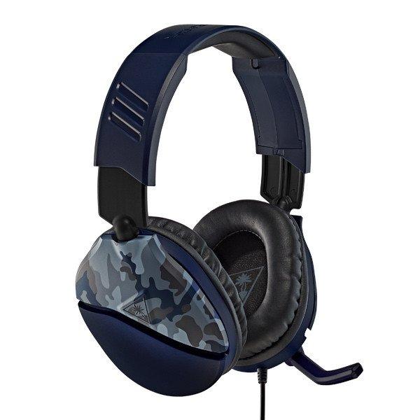 Turtle Beach Recon 70 headset, kék kamuflázs