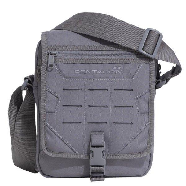 Pentagon válltáska Messenger Sling, szürke