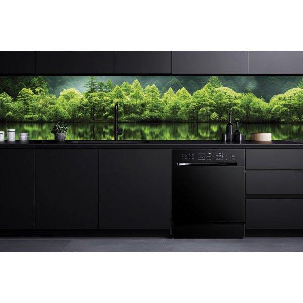 Wallplex PLUS+ falburkoló hőálló konyhapanel Smaragd Erdő, vízálló
falburkolat konyhába 60x120 cm