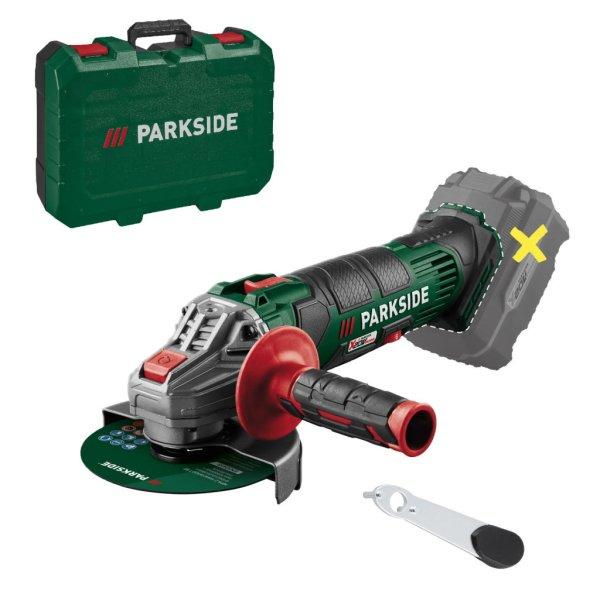 ParkSide PWSA 20-Li F4 SOLO X20 akkus, 125 mm 20V akkumulátoros sarokcsiszoló
akku és töltő nélkül