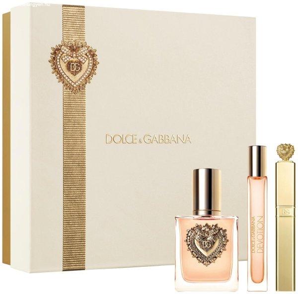 Dolce & Gabbana Devotion - EDP 50 ml + szempillaspirál 8 ml + EDP 10 ml