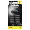 Gillette Tartal&#xE9;k borotvafej Mach3 Charcoal 8 db